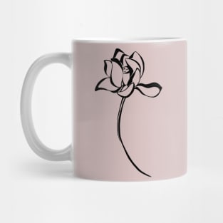 White lotus Mug